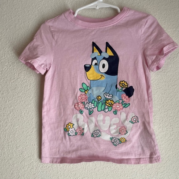 Bluey Kids Pink Short Sleeve T-Shirt size 4T - Picture 4 of 4